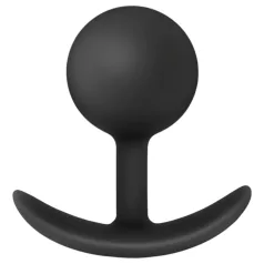 Anal Adventures - Vibrerande analplugg - silikon - svart