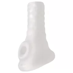 Perfect Fit Breeder - öppen penishylsa - 10 cm - vit