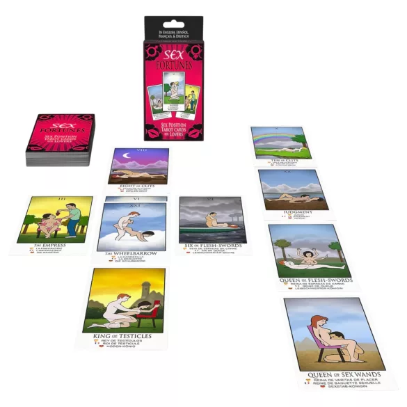 Kheper Games - sexställnings tarotkort