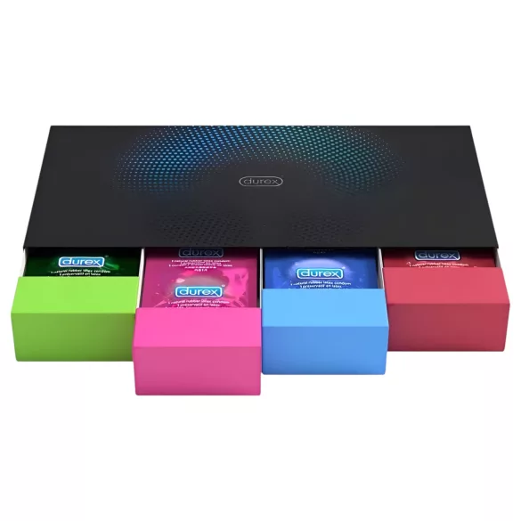 Durex Surprise Me - kondompaket - mixade varianter - 40 st