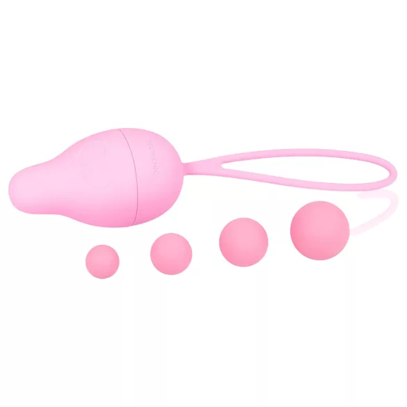 Intimichic I 2.0 - Justerbart geishakulor set (rosa)