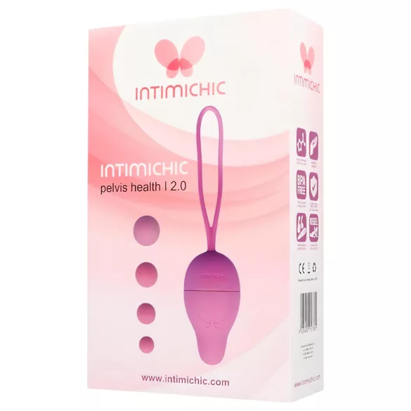 Intimichic I 2.0 - Justerbart geishakulor set (rosa)