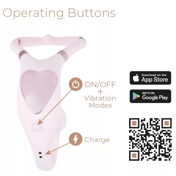 Adrien Lastic Venus - G-punkt och klitorisstimulator - vibrator - rosa