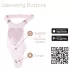 Adrien Lastic Venus - G-punkt och klitorisstimulator - vibrator - rosa