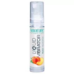  Amoréane - flytande vibrator stimulerande glidmedel persika (10 ml)