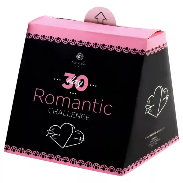 Secret Play 30 Day Romantic Challenge - romantisk utmaning kortspel (engelska, spanska)