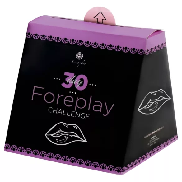 Secret Play 30 Day Foreplay Challenge - förspel‑utmaning kortspel (engelska, spanska)