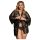 Subblime Queen Plus - spetskimono set - svart (XL-2XL)