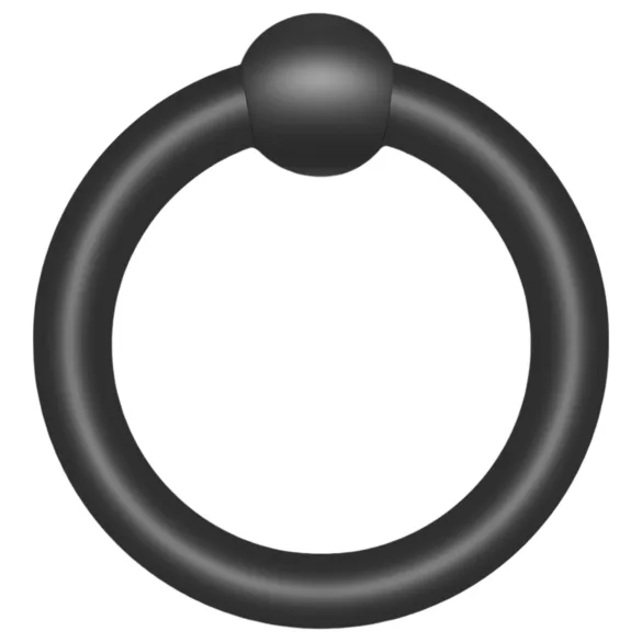 Addicted Toys - penisring set silikon 7-pack svart