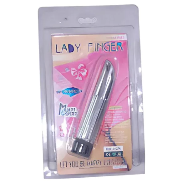 Baile - klitorisvibrator - silver - Lady Finger