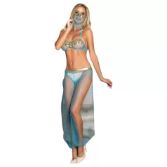 Subblime - indisk maskeradklädsel - transparent - blå