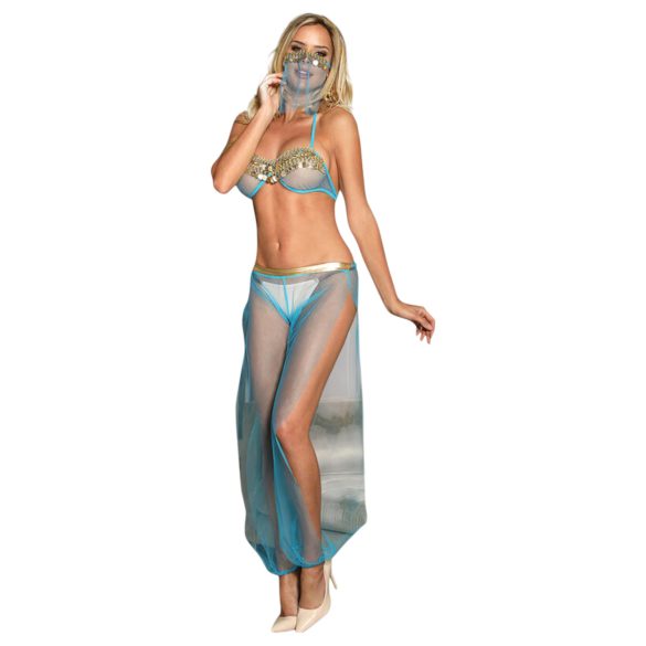 Subblime - Indisk stil transparent dräkt - (blå) - L/XL
