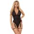 Subblime 954147 - randig bodysuit set - (svart) - L/XL