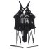 Subblime 954147 - randig bodysuit set - (svart) - L/XL