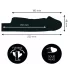 Addicted Toys - penishylsa med pung-/erektionring - 22 cm (transparent)