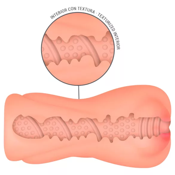 Intense First Time Sophie - realistisk vagina masturbator - oskuld - hudfärgad