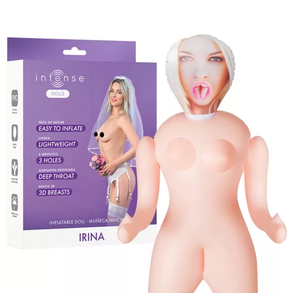 Intense Dolls Irina - uppblåsbar docka - realistisk latex