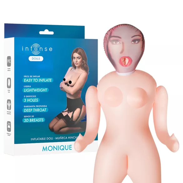 Intense Dolls Monique - uppblåsbar love doll - realistisk sexleksak