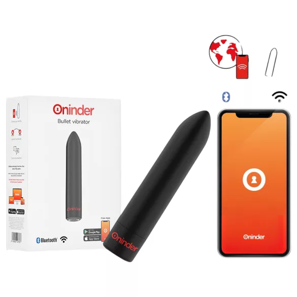 Oninder - App-styrd vibrator (svart)