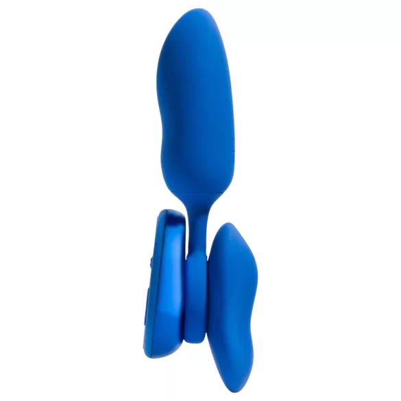Platanomelón Mobi - vibrator set med fjärrkontroll - uppladdningsbar blå 2 delar