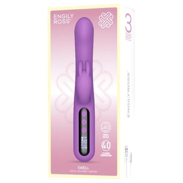 Engily Ross Swell - klitorisstimulator vibrator uppladdningsbar lila