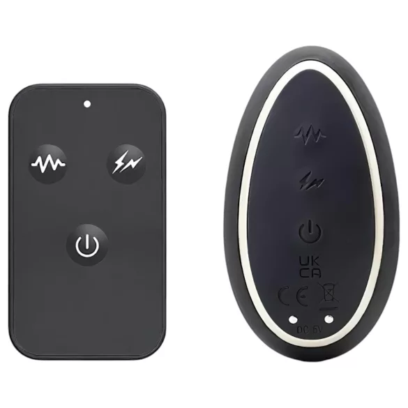 INTOYOU Herrules - analvibrator med elektrostimulering - svart