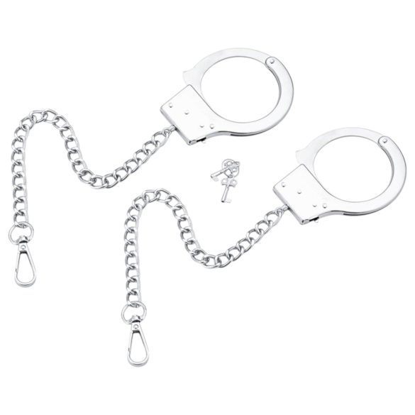 LateToBed - bondagebojor - separata handbojor - metall silver