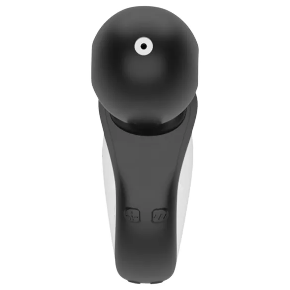 Afterdark - automatisk analdusch med vibration - genomskinlig