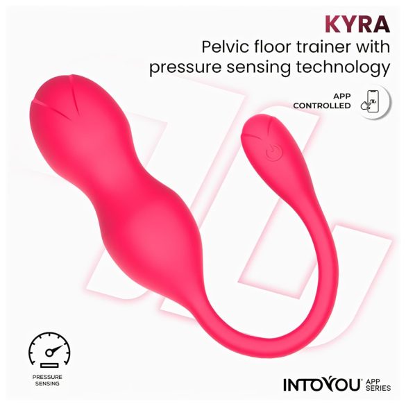 INTOYOU - Kegelkulor vibrator duo - Smart fjärrkontroll - Rosa