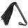 Latetobed - texturerad piska - svart (48 cm)