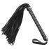Latetobed - texturerad piska - svart (48 cm)