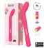 Adalet Gently - G-punkts- och prostatavibrator - appstyrd silikon rosa