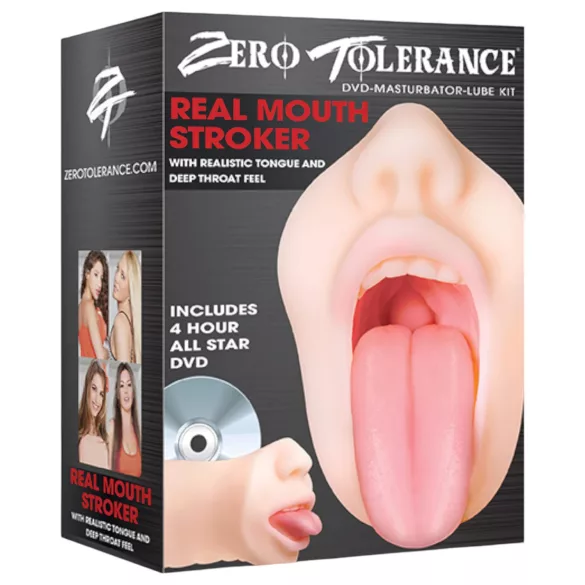 Zero Tolerance - realistisk mun (naturfärg)