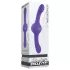 Evolved - dubbel vibrator med roterande funktion - uppladdningsbar lila