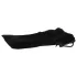 Evolved Black Gem - analpluggset metall svart sten silver