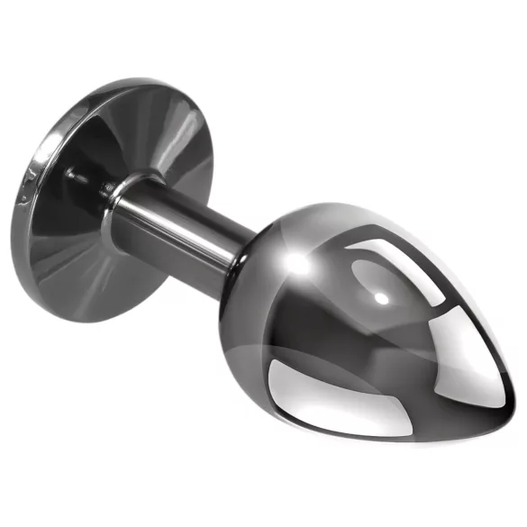 Playboy Tux - analplugg - liten - silver