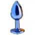Playboy Tux - analplugg - liten - silver