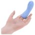 Evolved - strukturerad fingervibrator (blå)
