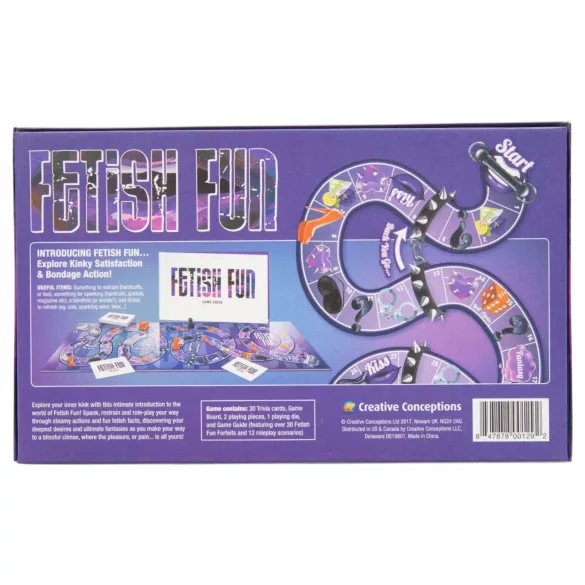 Fetish Fun - erotiskt sällskapsspel för par (på engelska)