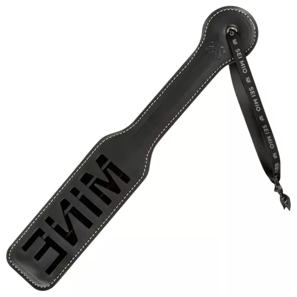 Sei Mio - paddel med text - svart