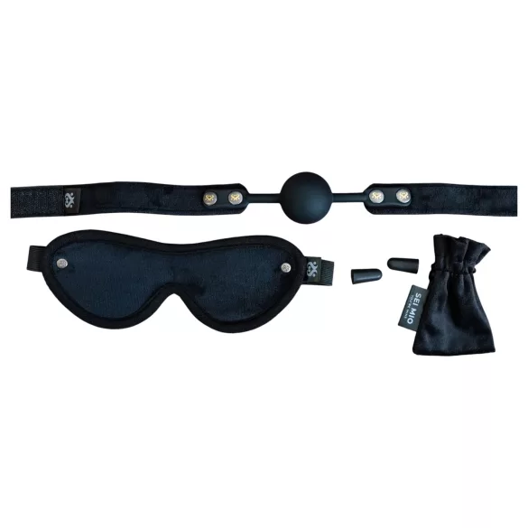 Sei Mio - bdsm kit för avancerade - svart