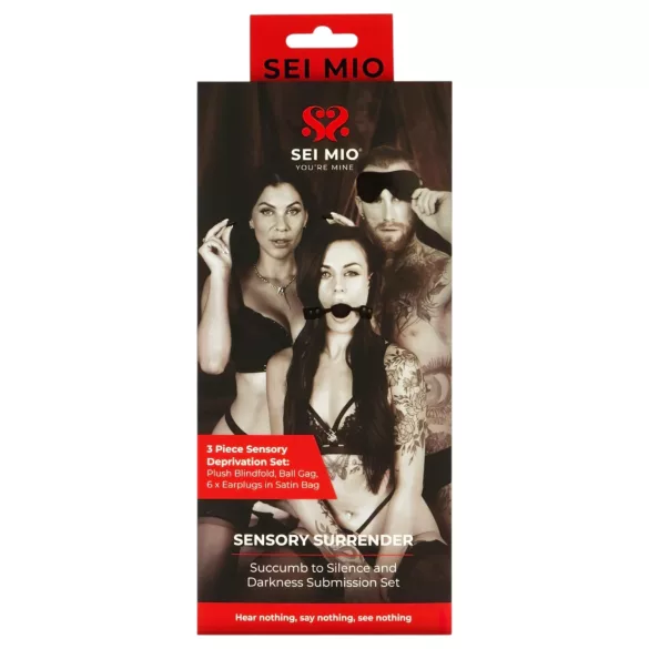 Sei Mio - bdsm kit för avancerade - svart