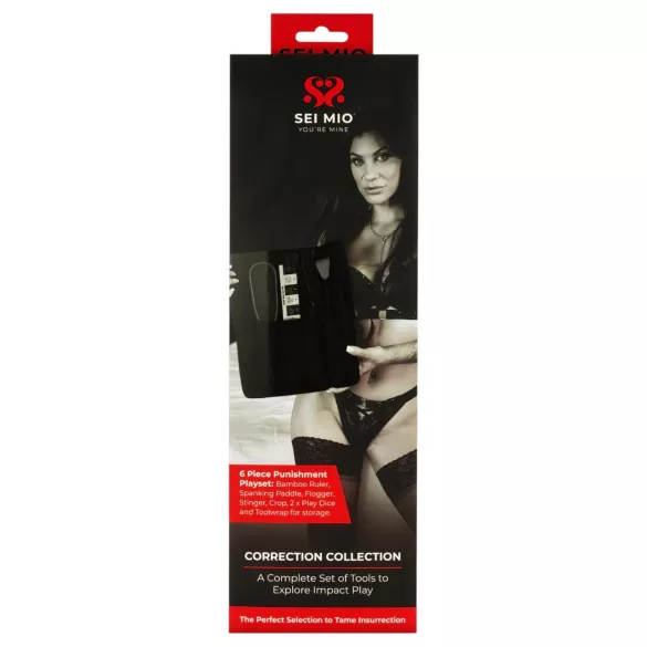 Sei Mio - BDSM kit - 5 delar - svart