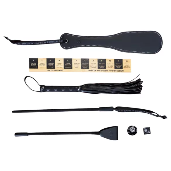 Sei Mio - BDSM kit - 5 delar - svart