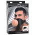 Master Series - munspreder med vaginaform - silikon natur