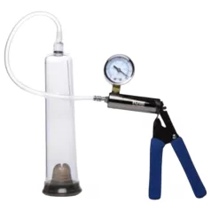 Tom Heavy Duty - penispump med metallhandtag - transparent