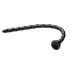 Hosed Swirl - tunn analdildo - 18 cm - svart