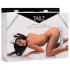 TAILZ - rävsvans analplugg och pannband - svart/vit