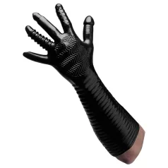   XR Brands - Pleasure Fister - texturerad fistinghandske (svart)