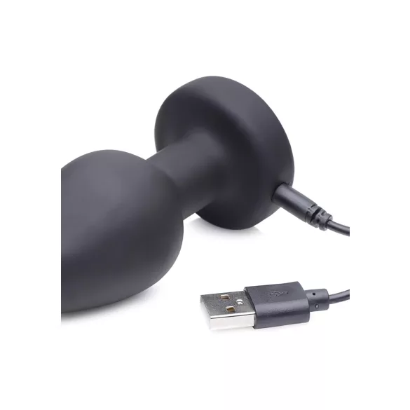XR Brands - Zeus - trådlös E‑stim analvibrator (svart)